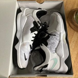 Nike PG 5 Basketball Shoe white glacier blue sz 11